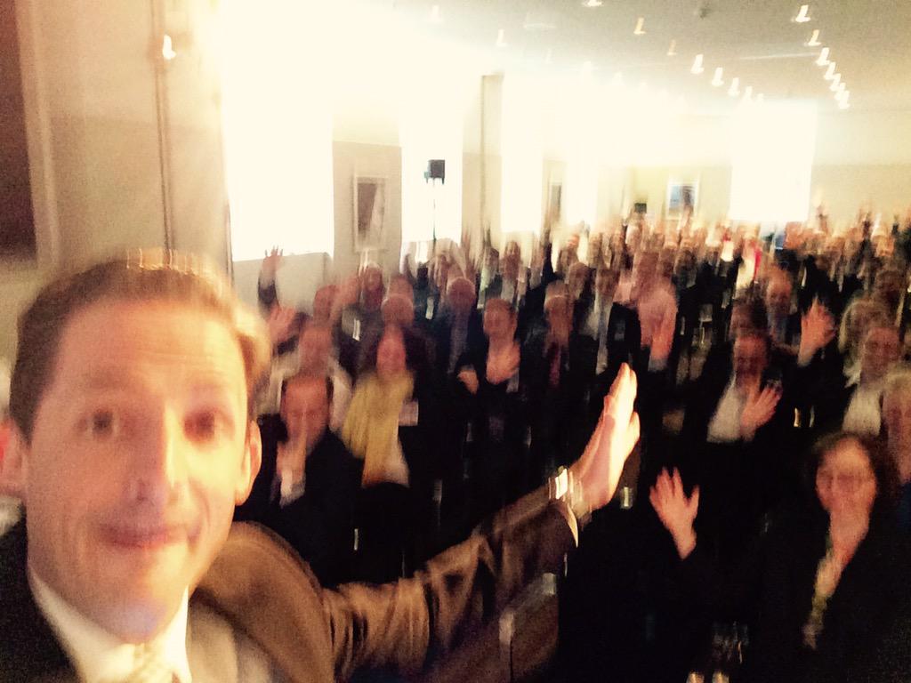 christophkull's tweet photo. Kicking off #wdayelevate in Frankfurt at the Villa Kennedy with a cheerful 100+ crowd! http://t.co/6aafVNILSW