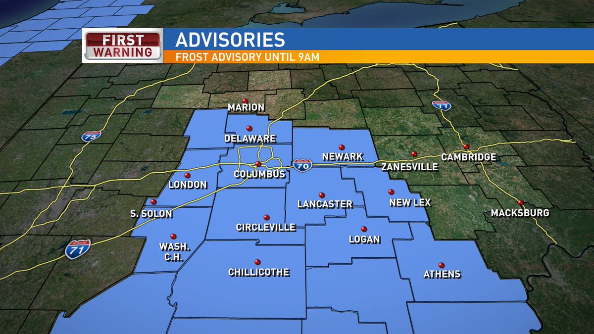 DanaTurtleTV's tweet photo. Weather Alert: A FROST ADVISORY remains posted until 9am. #GDC http://t.co/T6givcdh6u