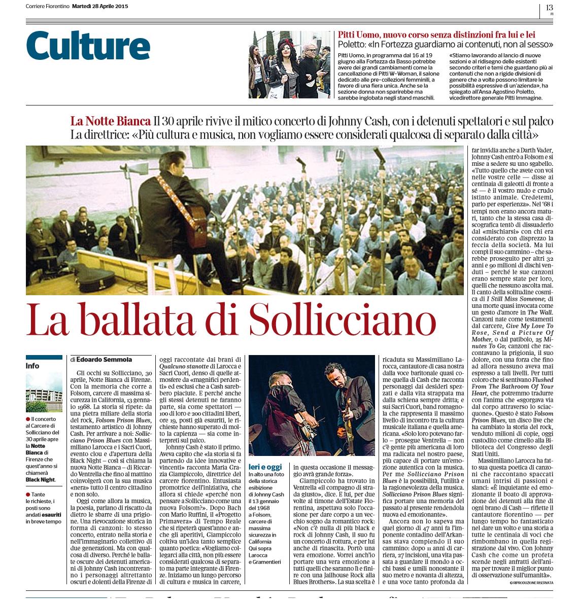 readyto #SolliccianoPrisonBlues <a href="/riccardovent/">Riccardo Ventrella</a> <a href="/MaxLarocca_/">massimiliano larocca</a> <a href="/Sacri_Cuori/">Sacri Cuori</a> <a href="/corrierefirenze/">Corriere Fiorentino</a> <a href="/musefirenze/">MUS.E | Musei Eventi Firenze</a> <a href="/NotteBiancaFi/">Notte Bianca Firenze</a>