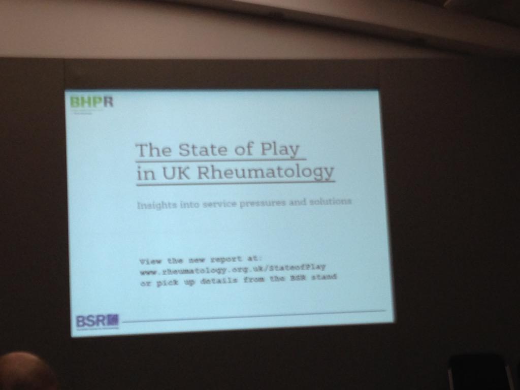 ImpactSports9's tweet photo. 1st session of the day...#Rheum2015 http://t.co/goomlt1hru