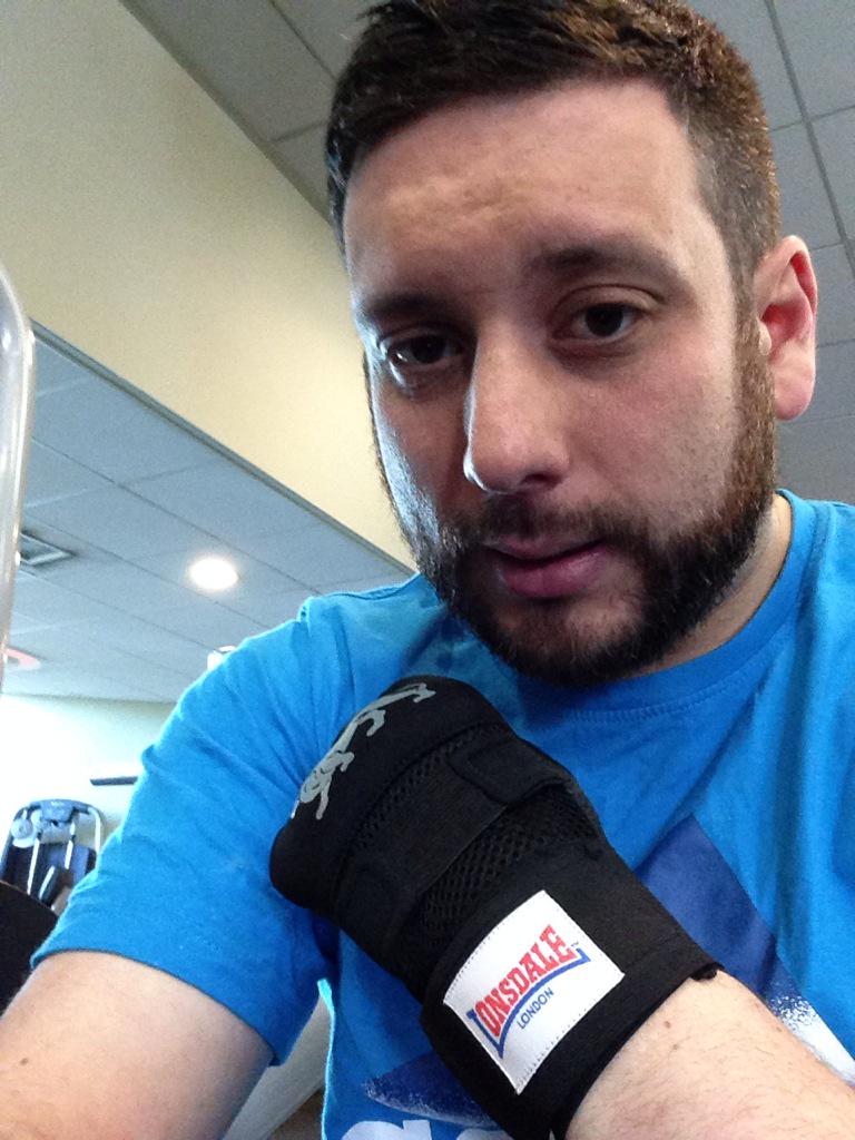 fatrunnerdave's tweet photo. First training session 37 hours after the marathon, this is gonna hurt. #feeltheburn http://t.co/kPcoYi1OpY