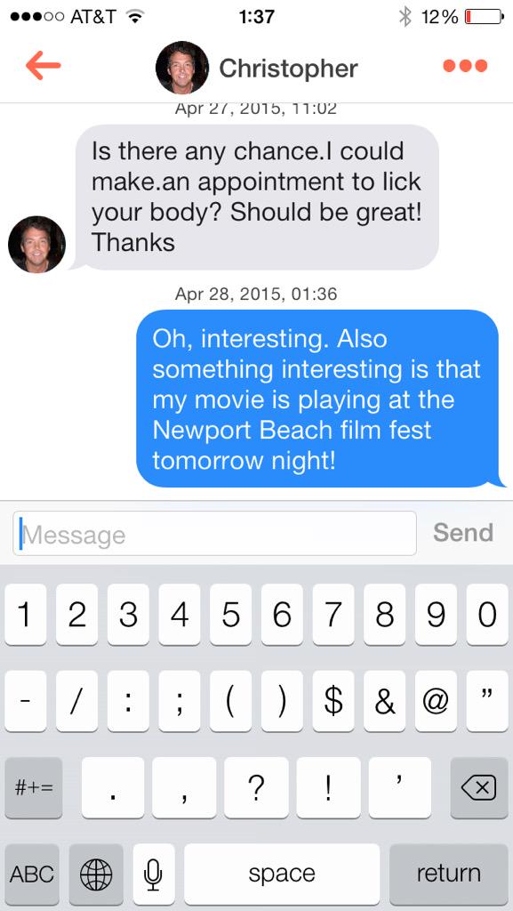 ShootingMusical's tweet photo. We've started #Tinder marketing our film. #nbff @nbff @joel_mccarthy @HorrorGuerrero @Inofilms @bnova942 http://t.co/Ylz8SVciTT