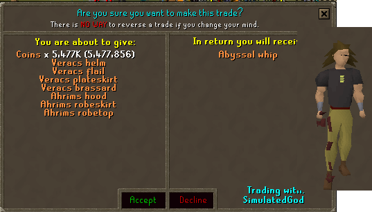 OldSchoolRS's tweet photo. This screenshot is from March 2013, shortly after Old School opened... That is an awful lot of money for a whip! http://t.co/keDNKbILtH