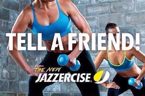 beth030780's tweet photo. Tell a friend #TheNewJazzerise is awesome! Bring them to class to join our #fitkrew! @JazzerciseInc http://t.co/aBFkWey40Q