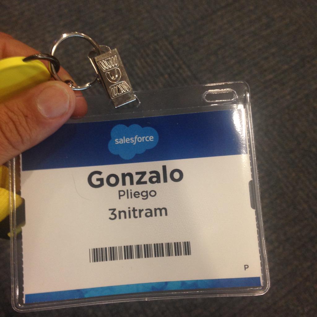 #salesforcemadrid <a href="/3_nitram/">3Nitram</a> en el essentials madrid. #salesforce