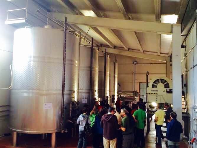 BdsDelSenorio's tweet photo. Durante dos días Bodegas del Señorío ofreció a los invitados excursiones por sus instalaciones y degustación de vinos http://t.co/hPDoQE5ley