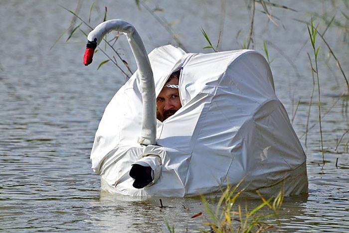 Brit_exploring's tweet photo. Ultimate level camouflage for wildlife #photography. http://t.co/fLfoJzehlr