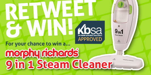 #Competition! Follow &amp; RT for the chance to WIN a <a href="/LoveYourMorphy/">Morphy Richards UK</a> Steam Cleaner! T&amp;C's here: ow.ly/MaTtC