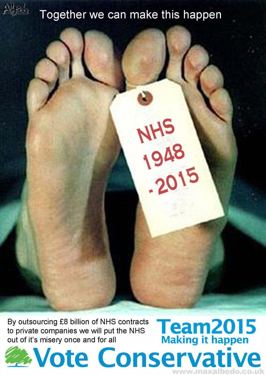 Vote Conservative for a comprehensive NHS plan #EdBallsDay #uksatire #GE2015 #funnyimages #milifandom #Labour #bbcdp