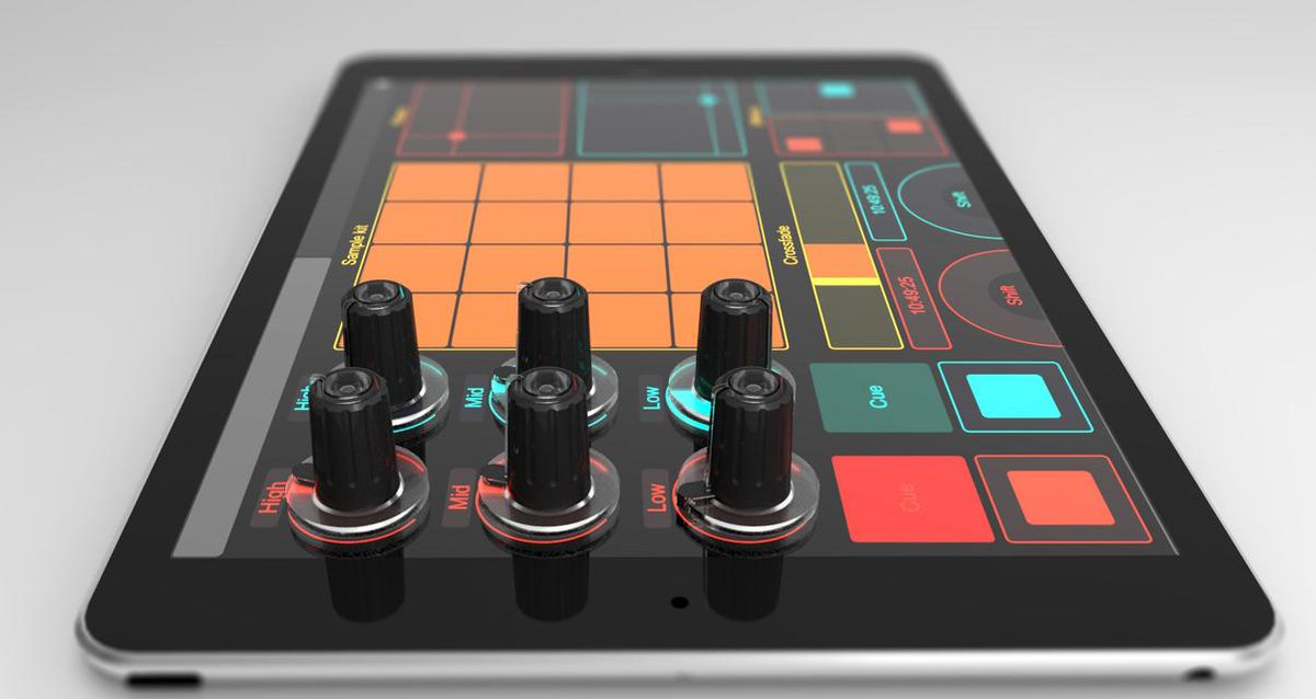 djjoeysantos's tweet photo. Our review of Tuna Knobs by @TunaDJGear http://t.co/InWWYHI1R9 @DigitalDJTips #iOS #iPad #Android #DJ http://t.co/REYrlwSTRD