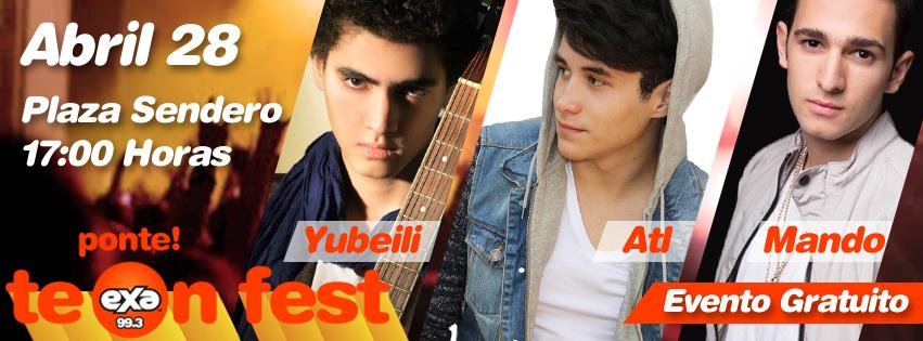 EXAMERIDA's tweet photo. HOY HOY
#EXATeen @urbandfive @musicmandomx @carla_mauri @djmigueldix @ATLGarza @OmarYubeili Entrada libre #PonteNiño http://t.co/j5nobdsdZp