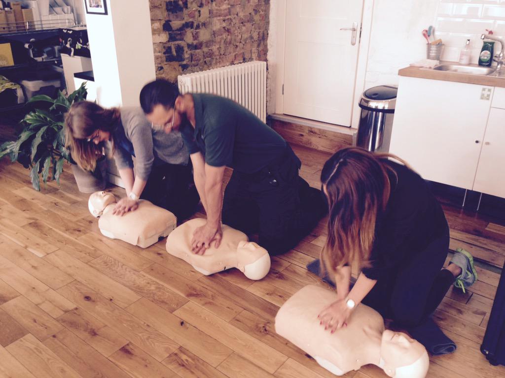 LarMacLIVE's tweet photo. Just completed life saving #Firstaid training at #LarMac towers @SiobhanHAShaw @yasminparislove http://t.co/lReFtVT0wO