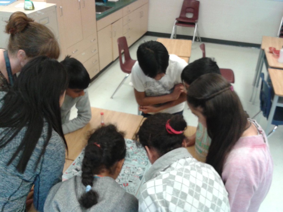 Monday fun with the lunch club <a href="/FallingbrookMS/">Fallingbrook Middle School</a>