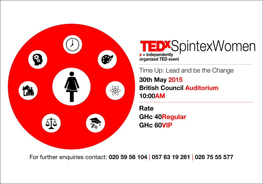 Anguah_jr's tweet photo. @TEDxSpintex @YibelllaJournal @TEDxAccra2015 join us as we bring out the voice in women &amp; empower them @jessicacitifm http://t.co/YPuBEyHu2b