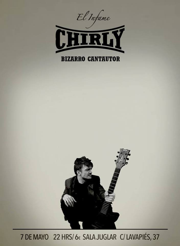 chirlybc's tweet photo. El CHIRLY EN QUINTETO en sala JUGLAR 7 de MAYO #Concierto #Lavapies #Madrid http://t.co/SqovtCIMZZ