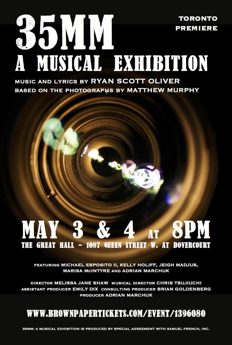 We open in 6 days!   #35mmTO  <a href="/ryanscottoliver/">Ryan Scott Oliver</a> <a href="/MurphyMade/">MurphyMade</a>