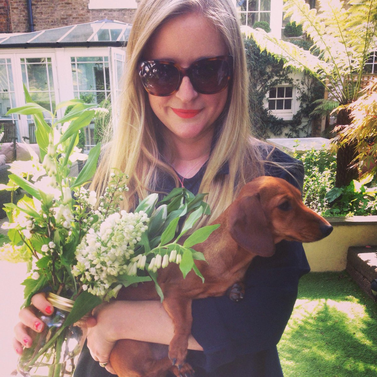 HemsleyHemsley's tweet photo. #SpringLunch with @onefinestay, @LibertyLndnGirl &amp; @WillowRoseC flowers. Menu by yours truly! #TheArtOfEatingWell http://t.co/aSDojSuyMZ