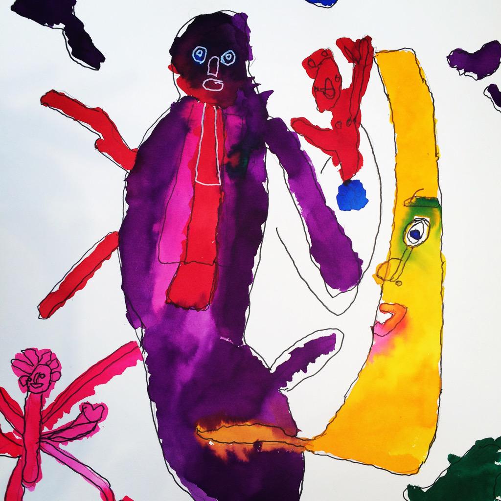 openartscol's tweet photo. More amazing work being created at #OpenStudioProject. #drawing #illustration #learningdisability #popup #art4all http://t.co/t8ODA9fsH6