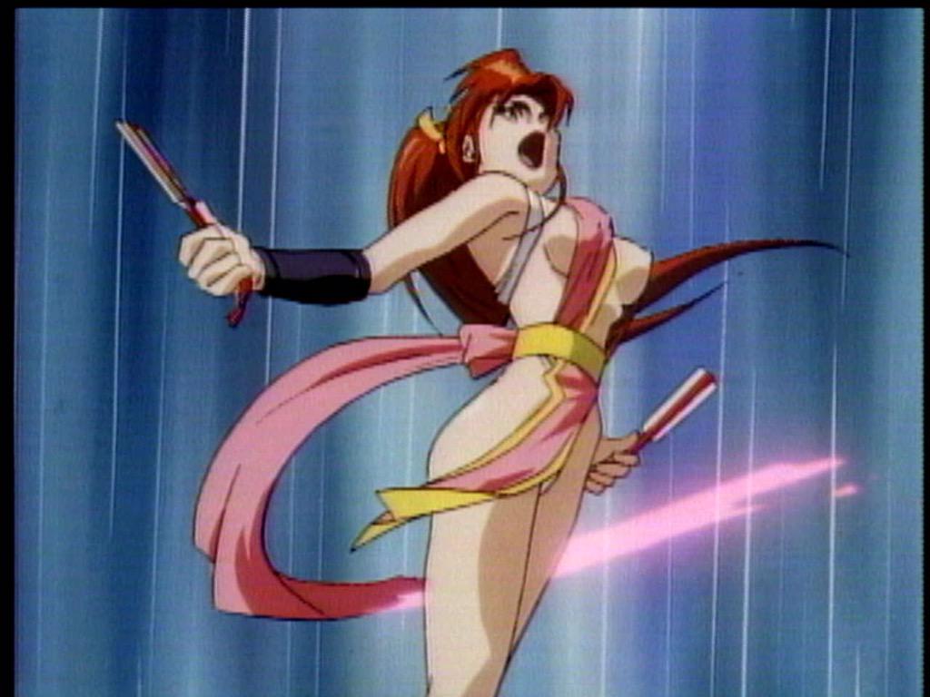 Twitter 上的 Hisabilly アニメ版 餓狼伝説2 のムックに載ってる制作者インタビューに 実はvhsでは見えないんですが Ldだと1コマだけ不知火舞の乳首が見えてるんですよ ってコメントがあったんだけど 当時あの一言だけでレーザーディスク本体を買った人は想像