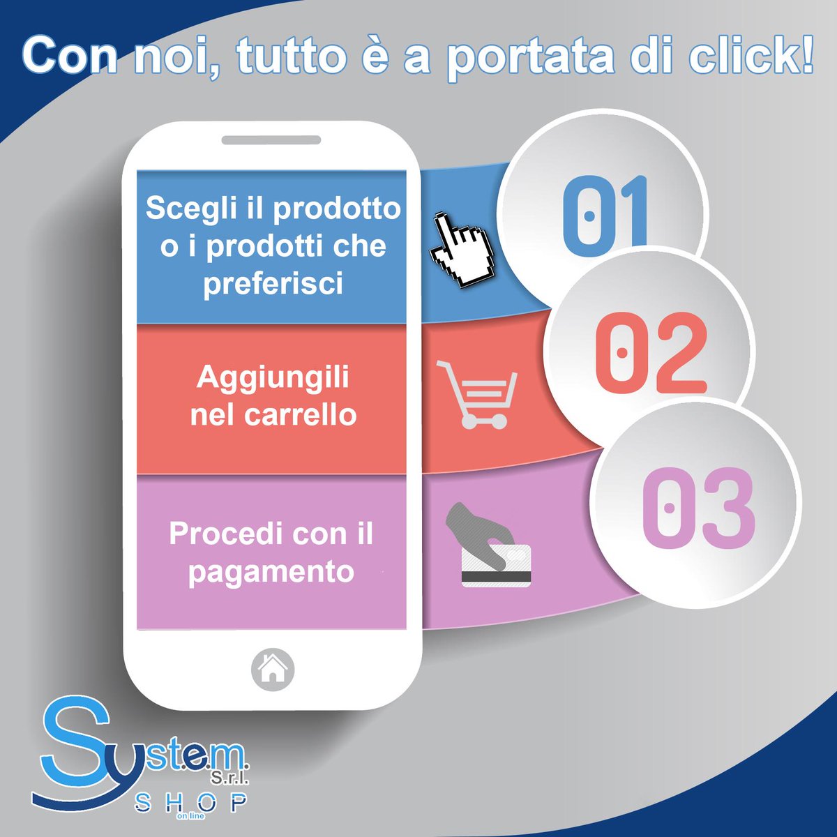 SystemShopIT's tweet photo. Con noi di #SystemShop, acquistare on line è molto semplice.
Vienici a trovare nel nostro punto vendita a Venosa !!! http://t.co/h3SSo8pskh
