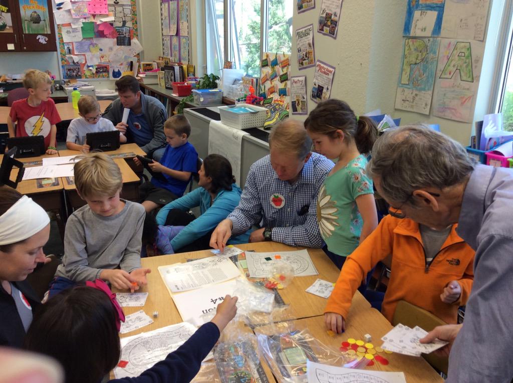 Grade2WolfPack's tweet photo. Math Day in the Wolf Pack! @NTMPrincipal @APSMath http://t.co/o7gnQuXPCT