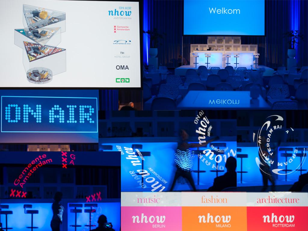 lightsinmotion_'s tweet photo. Lights in Motion met LED performance bij persconferentie nieuwe @nhowhotels OnAir bij @AmsterdamRAI @WvHCommunicatie http://t.co/m4g9HK6bgN