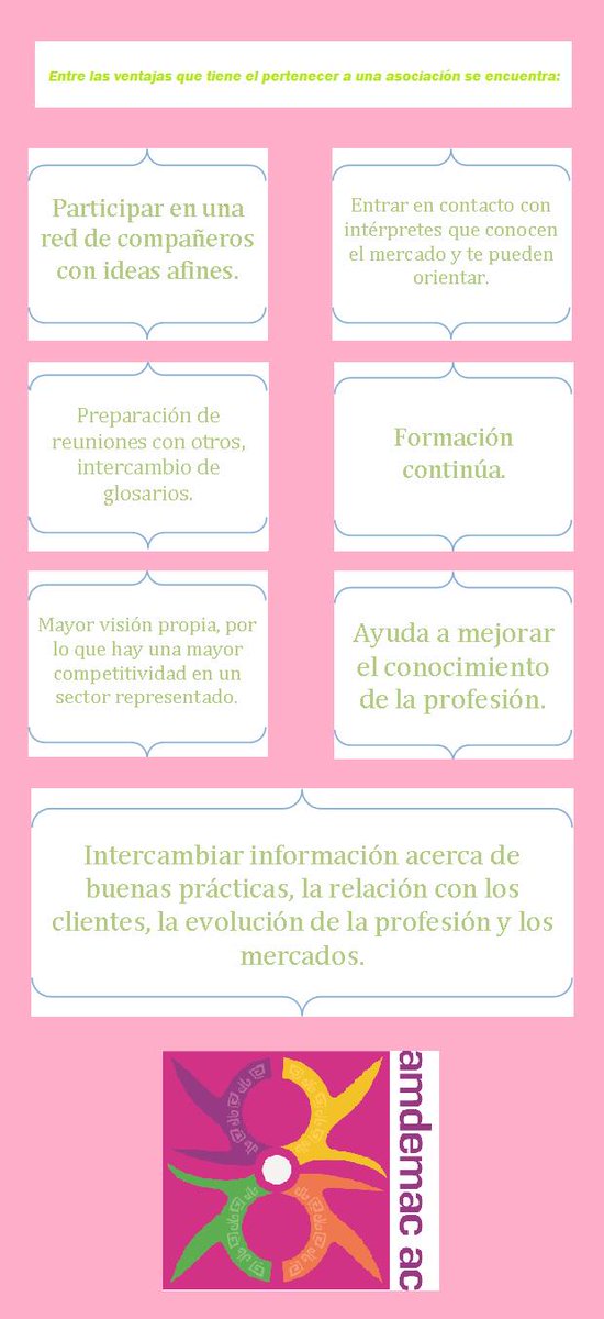 La importancia de pertenecer a una asociación #AMDEMAC #TURISMODEREUNIONES #DMC <a href="/TuryNegTV/">Turismo&Negocios TV</a> <a href="/turespacio/">Turespacio</a>