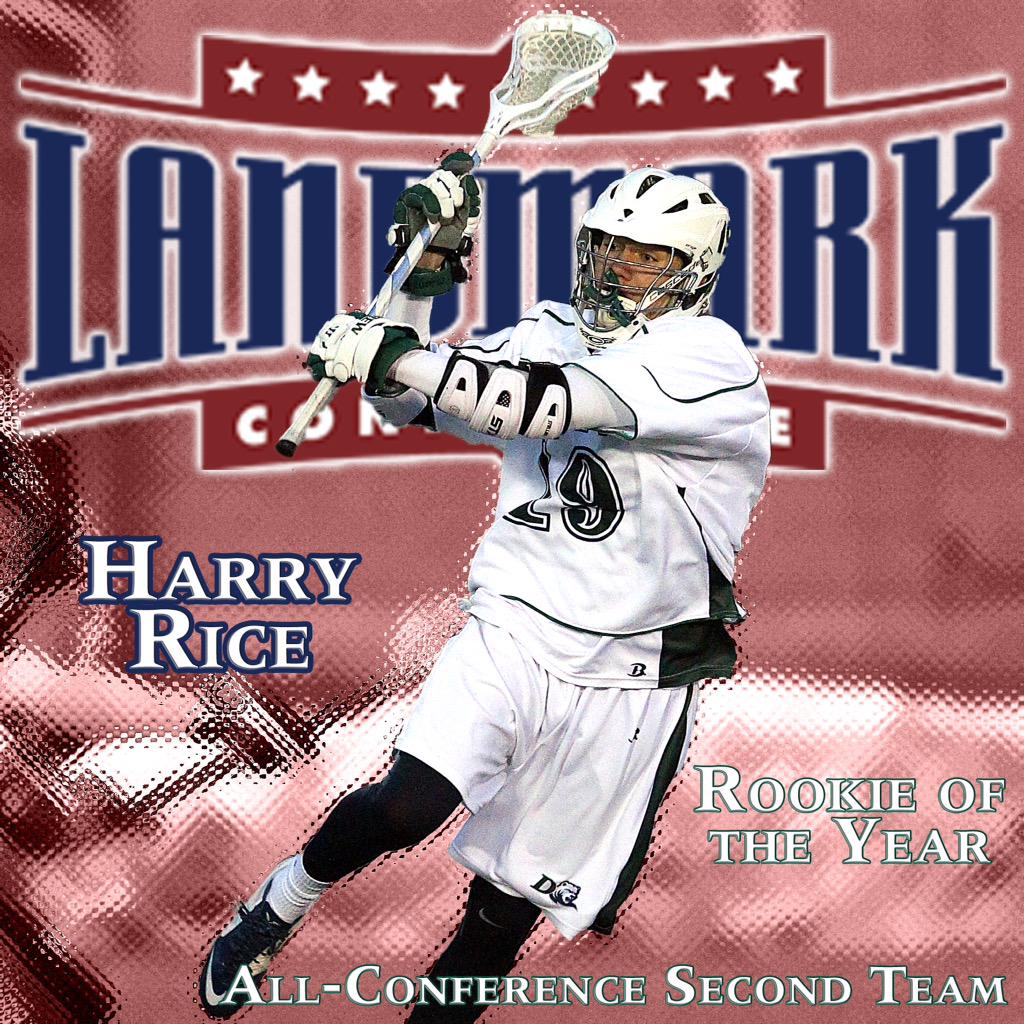 Drew Rangers (@godrewrangers) on Twitter photo Congrats to the <a href="/LandmarkConf/">Landmark Conference</a> Rookie of the Year and All-Conference Second Team selection, Harry Rice! #drewMLAX Congrats to the <a href="/LandmarkConf/">Landmark Conference</a> Rookie of the Year and All-Conference Second Team selection, Harry Rice! #drewMLAX