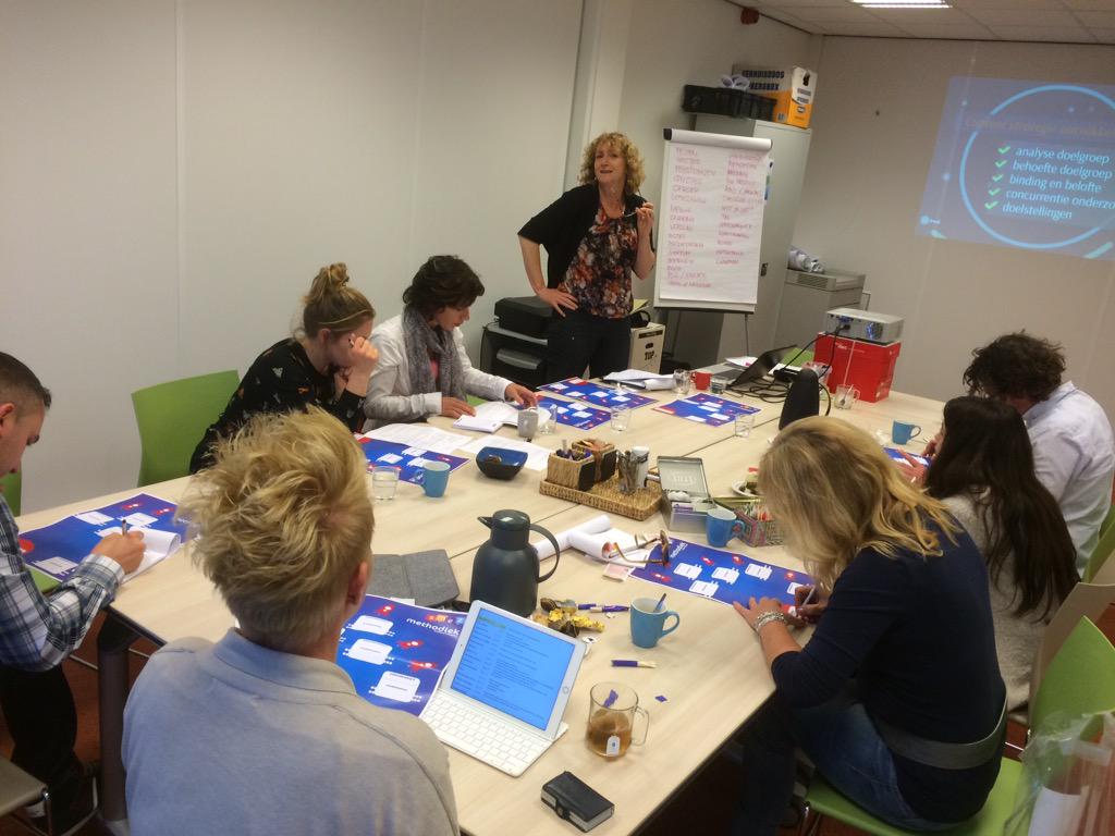 Druk aan het werk! #contentmapping stap 1: hoe splitsen we de onderwerpen uit?
