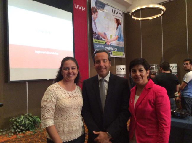 PREPAFRAYLUIS's tweet photo. En el lanzamiento de la carrera de Biomédica de UVM http://t.co/bCPIqB9BKG