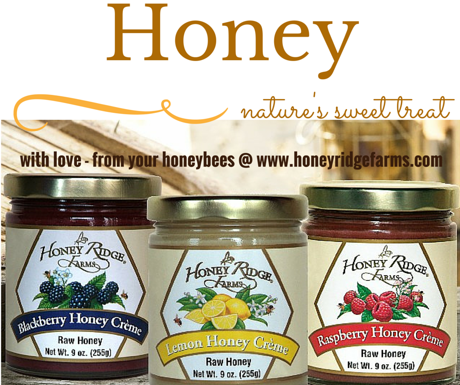 HoneyRidgeFarms's tweet image. Make honey an essential part of your pantry! #honey #honeybee #pantrystaple bit.ly/PrWasr