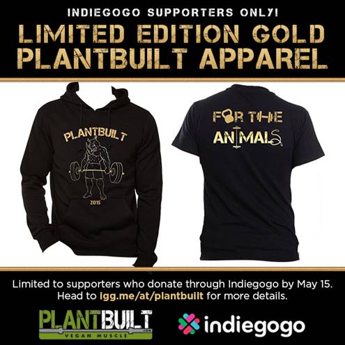 vegancuts's tweet photo. Support @PlantBuilt here, get cool stuff!: http://t.co/qhWWAdbf8D Limited edition Plantbuilt gold apparel and more! http://t.co/GGqb43eGJ6