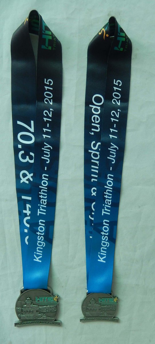 AlphaWinRacing's tweet photo. Brand new medals &amp; ribbons for #HITSNorthCountry, #HITSKingston &amp; #HITSTwinCities! http://t.co/oKadN881hV