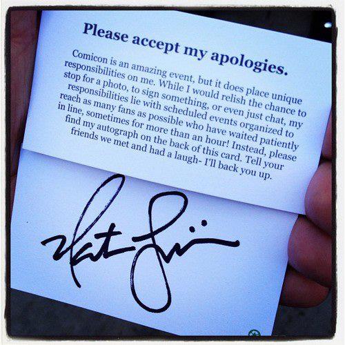 TheCaskett's tweet image. If there was ever any proof needed that Superheroes are real, this guy is it @NathanFillion #nationalsuperheroday