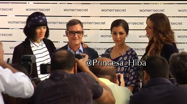 Princesa_Hiba's tweet photo. Evento #megustoWS https://t.co/WNHa1IM8TM @evagonzalezf @HibaAbouk & Bimba Bose <3 http://t.co/Hd4jgCuYUO