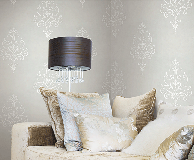 Reflect the cosmopolitan allure of the city in any home. #Luxury #Wallpaper #Wallcovering