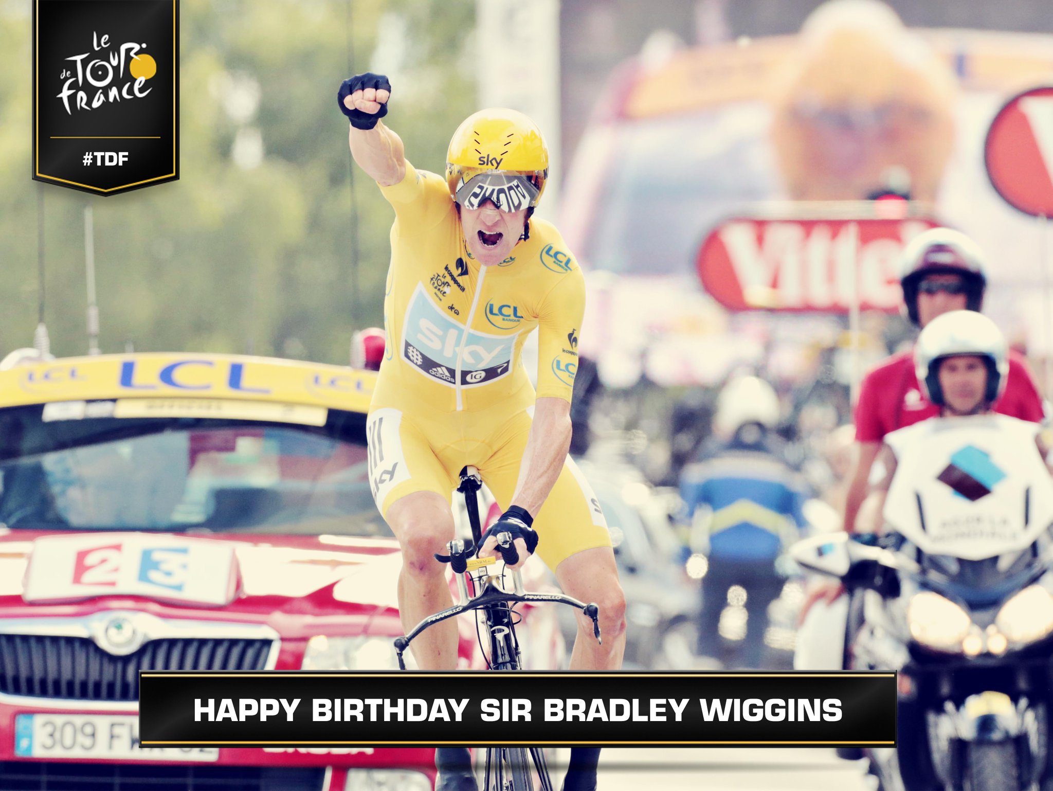   Happy birthday Sir Bradley    