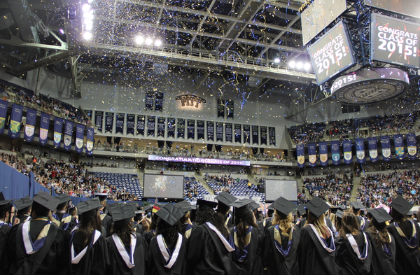 PittInnovates's tweet photo. "@PittTweet Congrats to Pitt’s newest alums, the Class of 2015! #PittCommencement " http://t.co/OyETQRXmp3