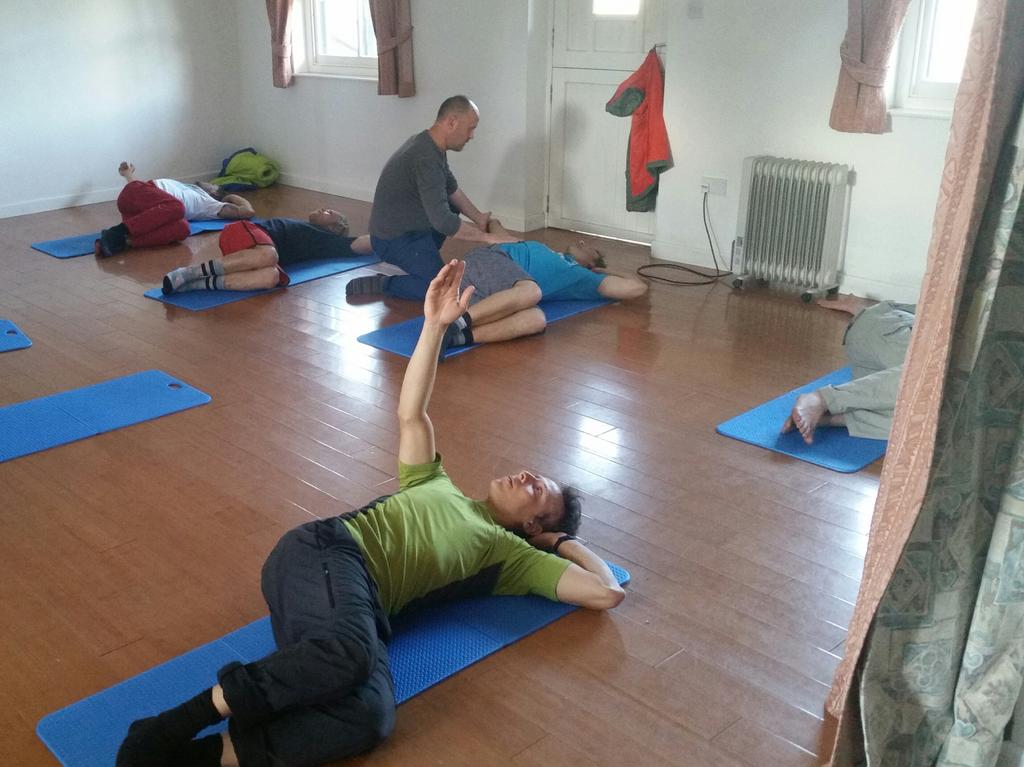TYFGuides's tweet photo. @tyfadventure guides had an awesome somatics session this morning with Darren Gibbs #tyflife #adventureintelligence http://t.co/xEH3LdSdbp