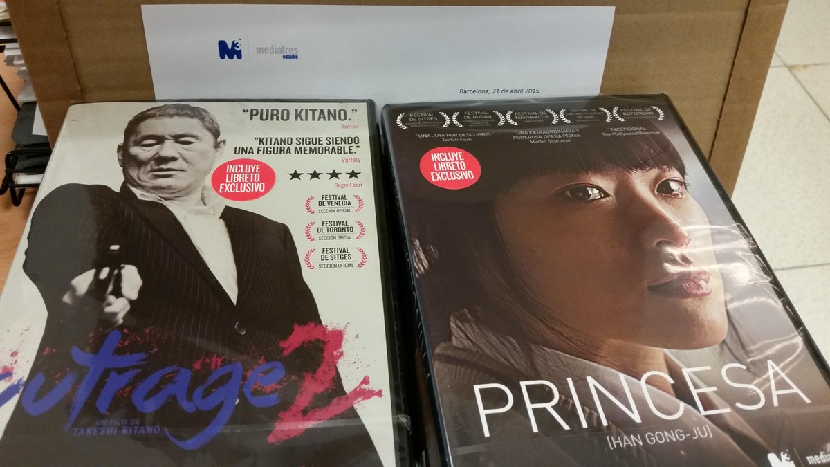 AsiaZapping's tweet photo. ¡Agarraos que vienen curvas y concursos! (¡Gracias @Media3Estudio!) #Outrage2 #PrincesaHanGongJu http://t.co/UJtXtGHYAB