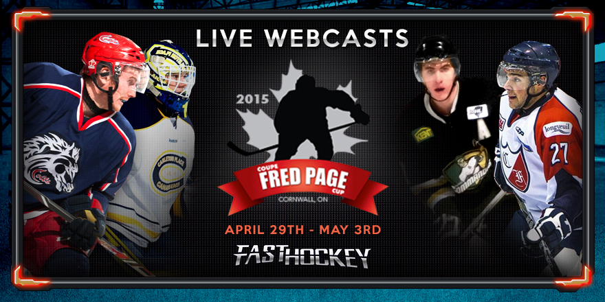 Starting Tomorrow the <a href="/FredPageCup2015/">2015 Fred Page Cup</a> is Live on FASTHockey.com!