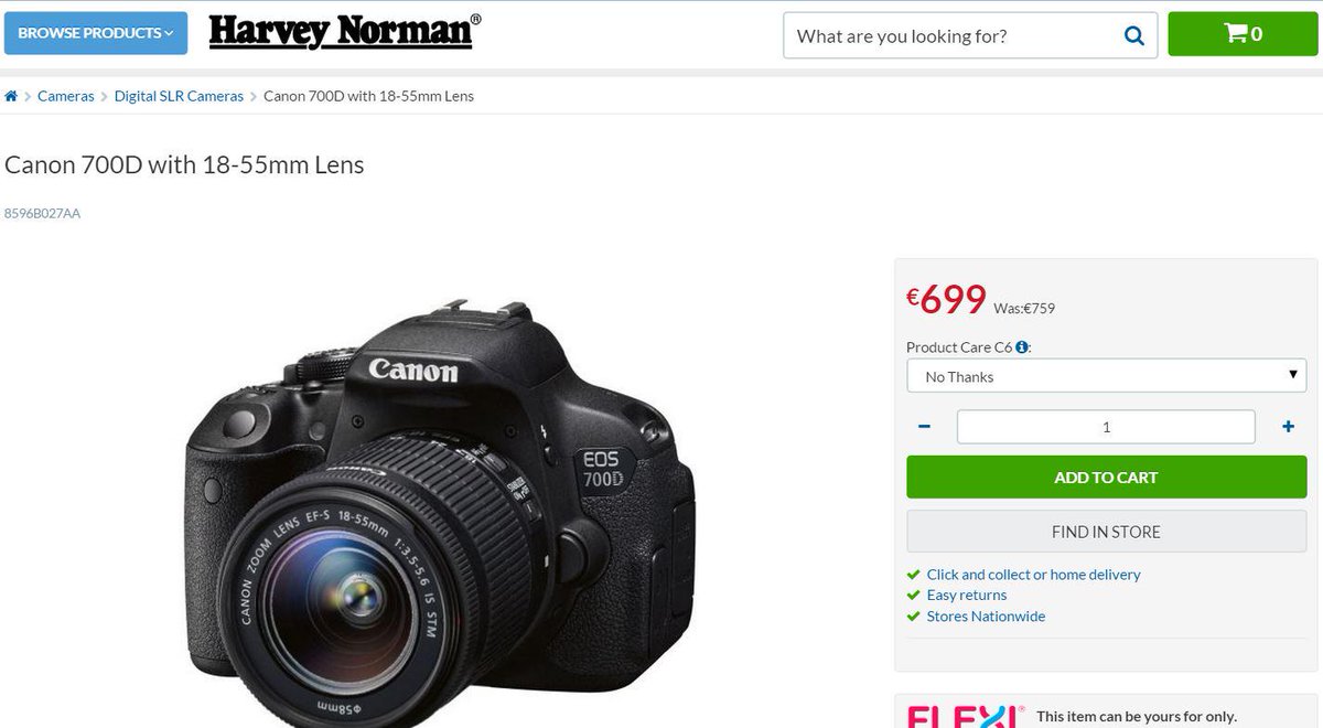 TechDealie's tweet image. We're the cheapest! The numbers &amp;amp; proof - Canon 700D:

Argos: €659
Harvey Norman: €699
Amazon: €683
TechDeal: €499.99