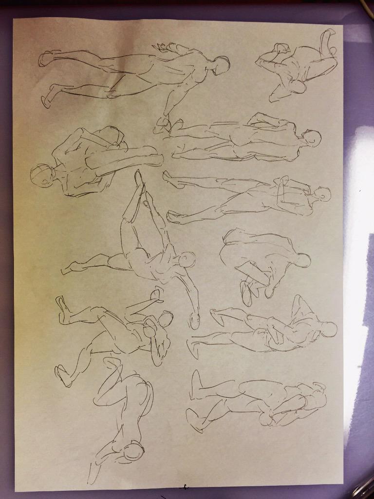 ドローイング。
割と描いてるはずなんだけど上達してない気がする。向いてないのかな。 