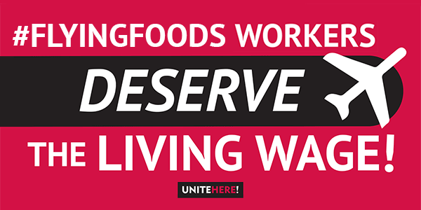 RealFoodandJobs's tweet photo. Why won’t #FlyingFoods pay its workers at #LAX the #LA Living Wage? Sign the petition! http://t.co/JfdlMypS7r http://t.co/lD549fW7KD