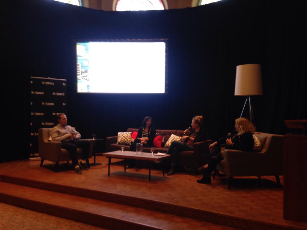 HotDocsIndustry's tweet photo. Alum @ChameleonMovie, @Amina_Movie, &amp; @censoredvoices talking about their #HotDocsForum experiences! #HotDocs15 http://t.co/gBgyPEBd2I