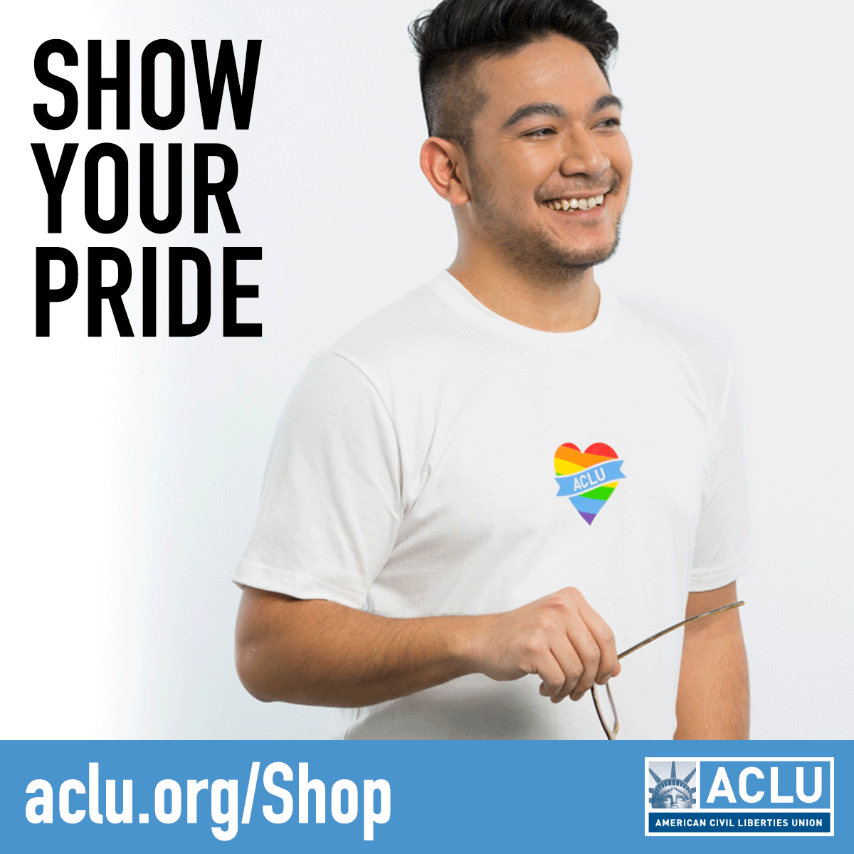 We're handing out these awesome ACLU shirts at #SCOTUS. Get yours: aclu.org/shop  #SCOTUSmarriage