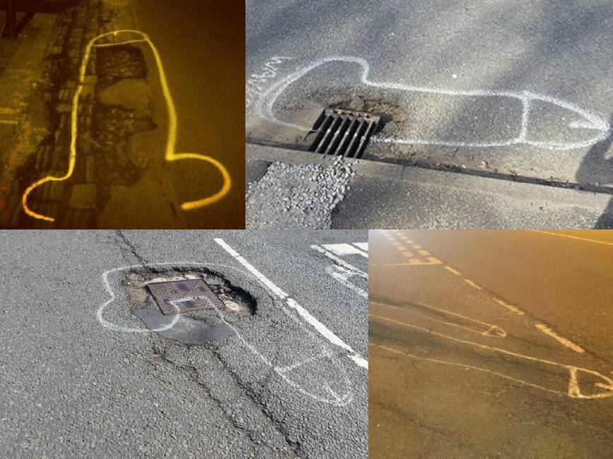 _DAGOSPIA_'s tweet photo. COLTI IN FALLO - ECCO COME IL GRAFFITARO “WANKSY” RIESCE A FAR RIPARARE LE BUCHE http://t.co/mxl14RlQfB http://t.co/uwjZ8UrwJC