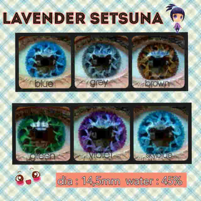 Lavender setsuna 85rb  (sudah termasuk air 60ml)