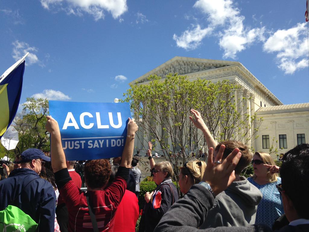 the line is still moving to get inside #SCOTUSmarriage hearings