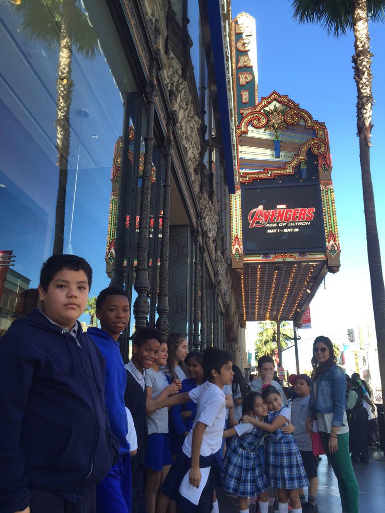 BSS_lions's tweet photo. 2nd, 5th, and 6th are ready to see some monkeys @ElCapitanThtre http://t.co/nshGKnhZt8